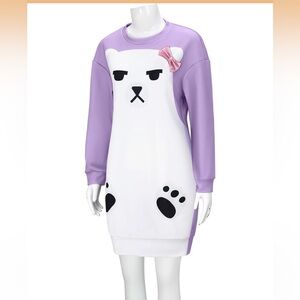 ⭐️ K-Pop Demon Hunters Mira Bear Pullover Women’s XL ⭐️